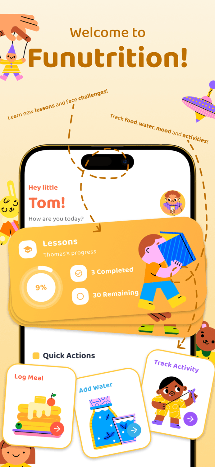 Funutrition — Mobile App